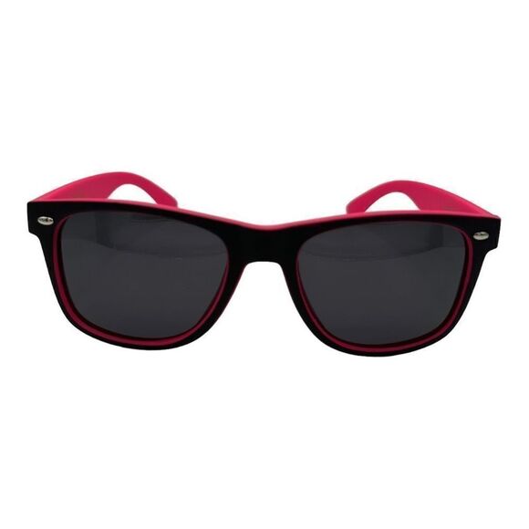 Square pink & black sunglasses PZ-WF04-2TST - Picture 1 of 9